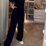 خرید اورال زنانه رنگ مشکی و فری سایز از مزون بنیکو