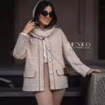 خرید پالتو جنس فوتر ترک و آسترکشی شده از مزون بنیکو