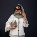 مانتو gol از جنس ابریشم دانتل