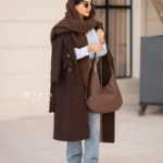 پالتو karen قهوه‌ای