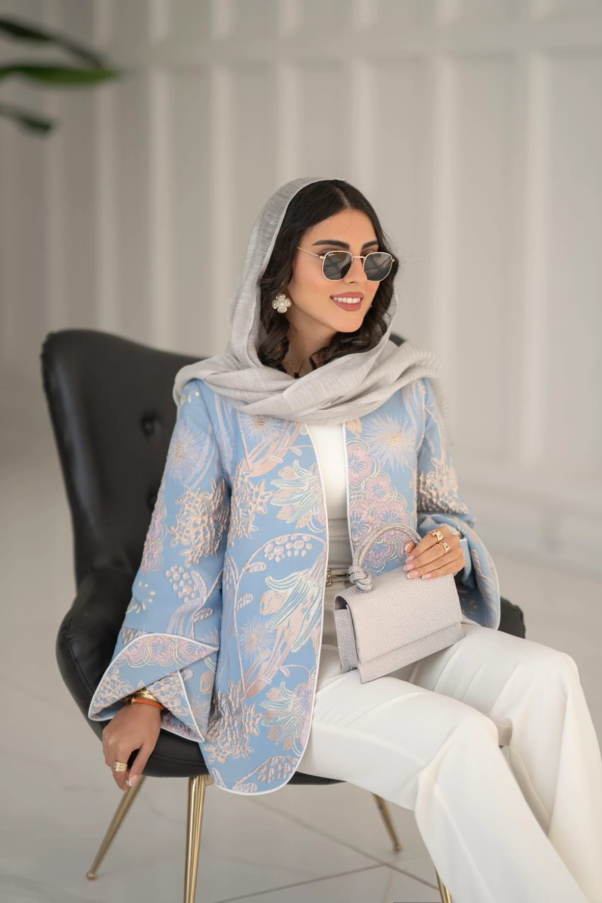 مانتو loosi آبی مانتو loosi آبی