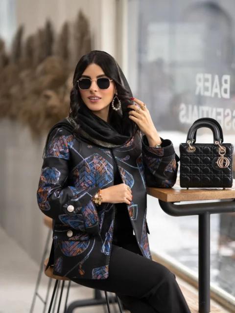 مانتو oranus مشکی