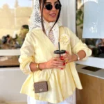 مانتو lavender لیمویی