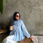 مانتو lavender آبی