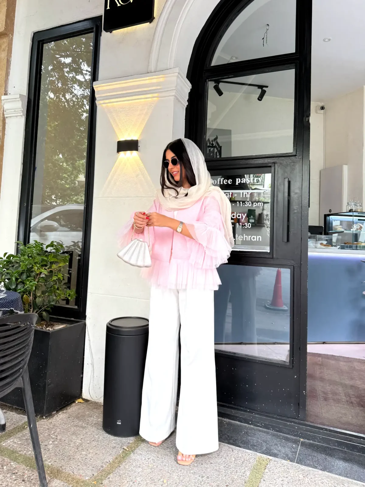 شلوار لینن سفید 2 - Image 2