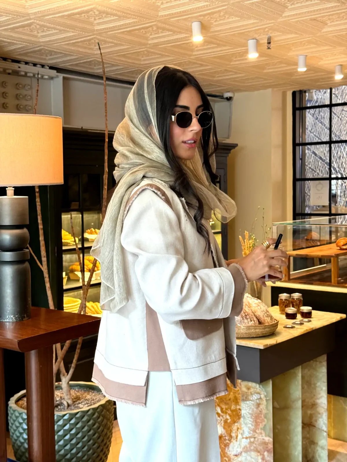 کت لینن کوک‌دوزی