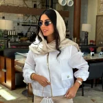 بامبرجکت توری سفید