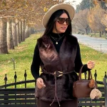 وست خز قهوه‌ای