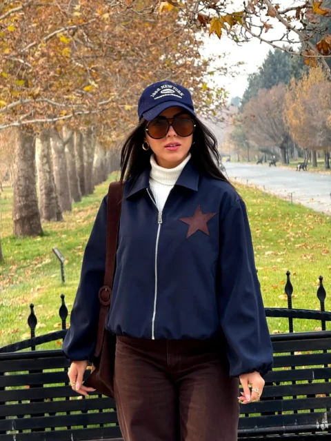 بامبر ستاره دار سورمه‌ای