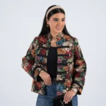 خرید کت تک زنانه رنگی از مزون بنیکو