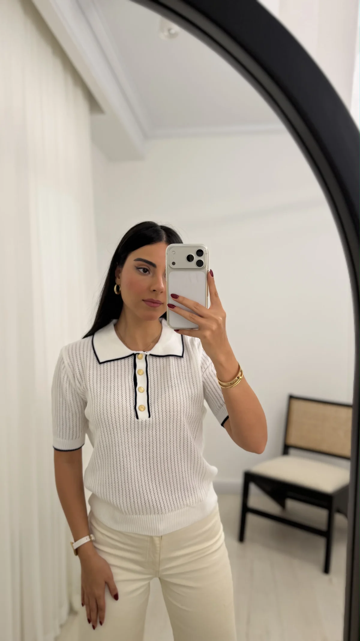خرید پولو شرت زنانه پاییزه از مزون بنیکو
