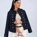 خرید کت تک جین پاییزه زنانه از مزون بنیکو